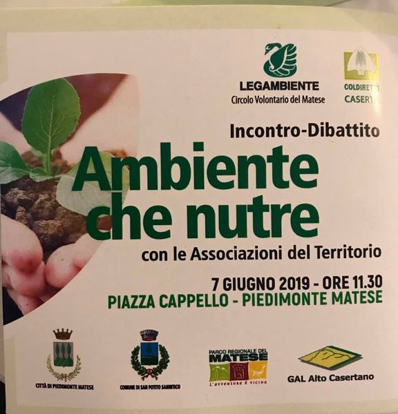 Incontro dibattito con le associazioni del territorio: Ambiente che nutre