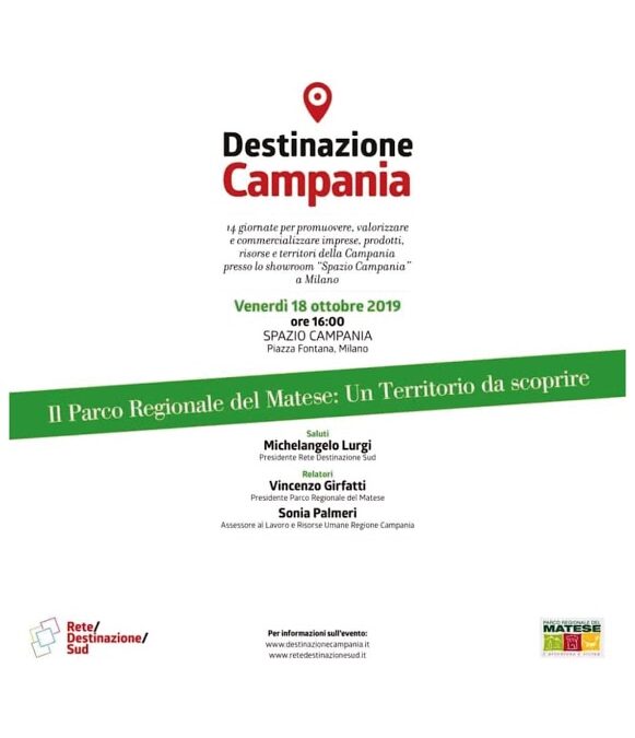 Destinazione Campania 18 ottobre 2019