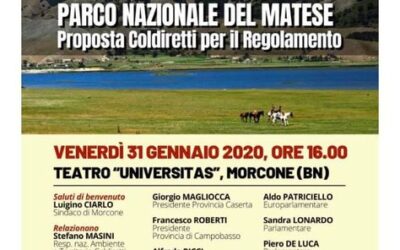 Parco Nazionale del Matese Proposta Coldiretti per il Regolamento