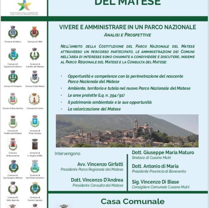 Verso il Parco Nazionale del Matese