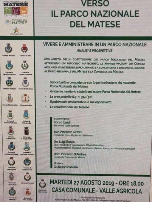 Verso il Parco Nazionale del Matese